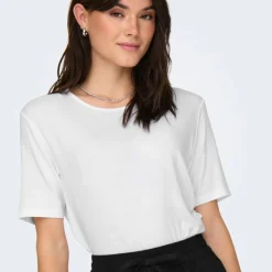 Hot Tee shirt basique mila coton col rond Femme Femme Tee Shirt|Haut, Chemise