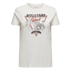 Sale Tee shirt en coton biologique impression resistant soul Femme Femme Haut, Chemise|Tee Shirt