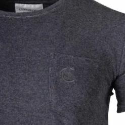 Tee shirt brodé uni Homme Homme Tee Shirt