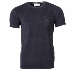 Clearance Tee shirt brodé uni Homme Homme Tee Shirt