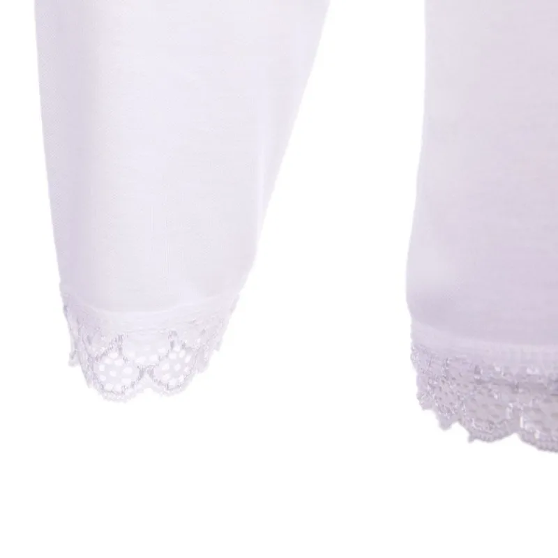 Hot Tee shirt chaud à dentelle col V ysia Femme Femme Haut, Chemise|Tee Shirt