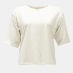 Tee shirt chiné fils dorés kallas Femme Femme Haut, Chemise|Tee Shirt