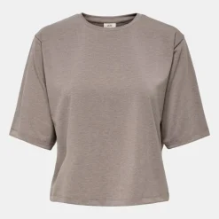 Outlet Tee shirt chiné fils dorés kallas Femme Femme Tee Shirt|Haut, Chemise