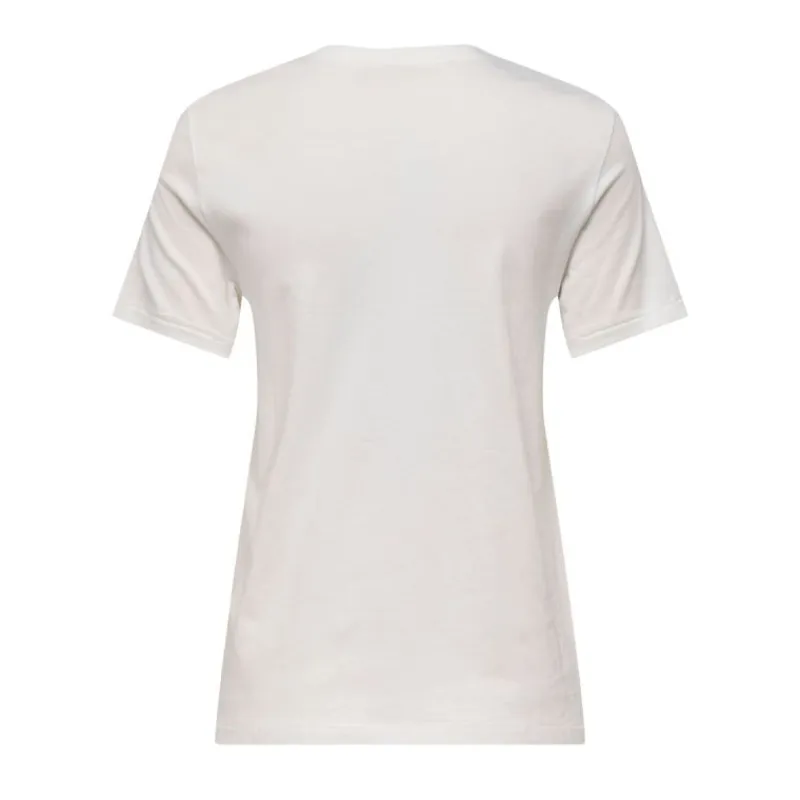 Hot Tee shirt cloud dancer avec coeur noir en coton Femme Femme Haut, Chemise|Tee Shirt