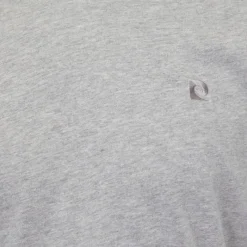 Clearance Tee shirt col ras de cou tissu chiné coton Homme Homme Tee Shirt