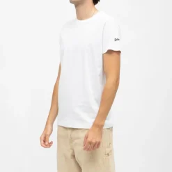 Discount Tee shirt col rond coton manches courtes Homme Homme Tee Shirt