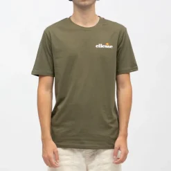 Discount Tee shirt col rond regular couleur unie avec logo Homme Homme Tee Shirt