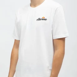 Tee shirt col rond regular couleur unie avec logo Homme Homme Tee Shirt