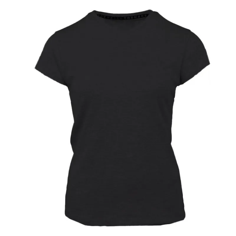 Hot Tee shirt col v coupe classique coton Femme Femme Tee Shirt|Haut, Chemise