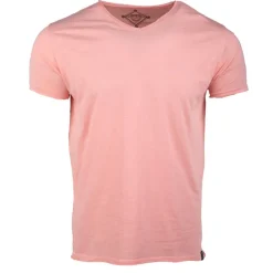Online Tee shirt col v en coton uni myke-b Homme Homme Tee Shirt
