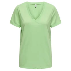 New Tee shirt col V Femme Femme Haut, Chemise
