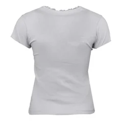 Outlet Tee shirt col v venezia avec dentelle Femme Femme Tee Shirt|Haut, Chemise