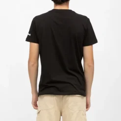 Outlet Tee shirt coton col v basique uni Homme Homme Tee Shirt