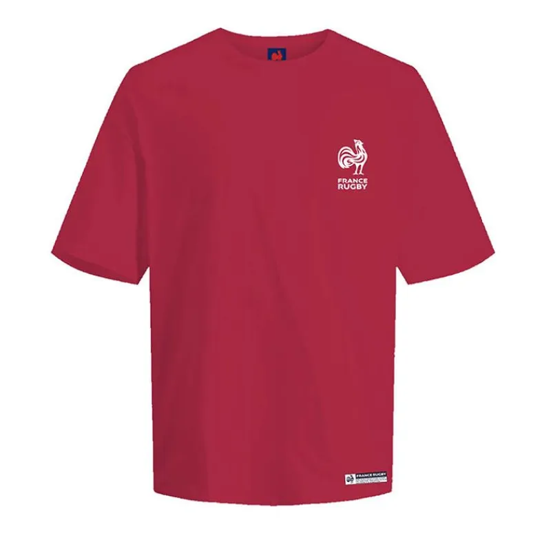 Clearance Tee shirt coton france rugby manches courtes Homme Homme Tee Shirt