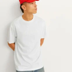 Best Tee shirt coton frederiksberg col ras de cou manches courtes Homme Homme Tee Shirt