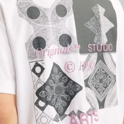 Discount Tee shirt coton Noho dos imprimé design et graphique Homme Homme Tee Shirt