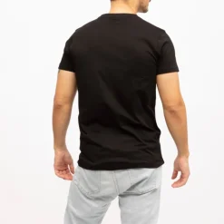 Clearance Tee shirt coton uni doggy imprimé carlin Homme Homme Tee Shirt