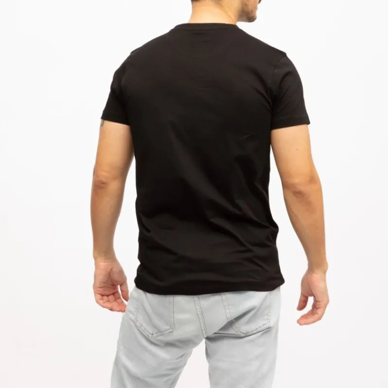 Clearance Tee shirt coton uni doggy imprimé carlin Homme Homme Tee Shirt