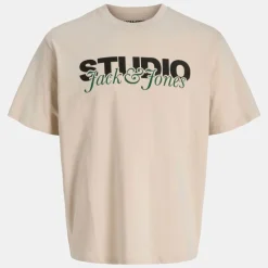 Clearance Tee shirt coton yuki col ras de cou manches courtes Homme Homme Tee Shirt