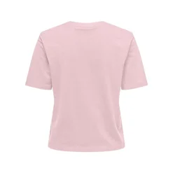 Hot Tee shirt court coton rex col rond Femme Femme Haut, Chemise|Tee Shirt