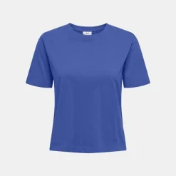 Best Tee shirt court coton rex col rond Femme Femme Tee Shirt|Haut, Chemise