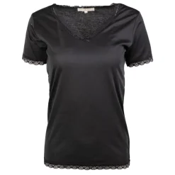 Clearance Tee shirt dentelle coton moyra Femme Femme Tee Shirt|Haut, Chemise