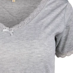 Outlet Tee shirt dentelle coton moyra Femme Femme Tee Shirt|Haut, Chemise