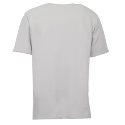 New Tee shirt en coton texturé logo brodé Homme Homme Tee Shirt