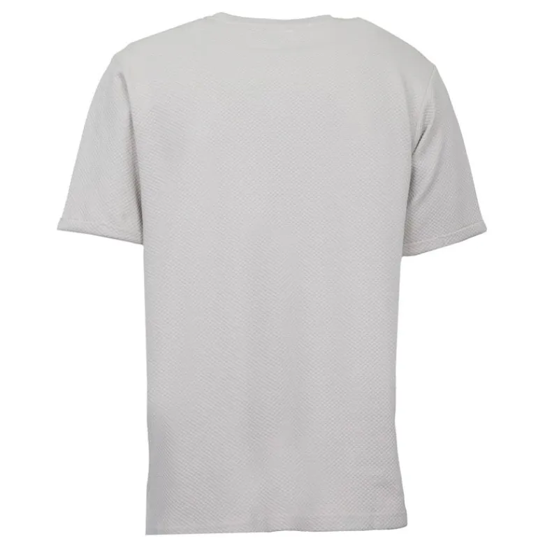 New Tee shirt en coton texturé logo brodé Homme Homme Tee Shirt