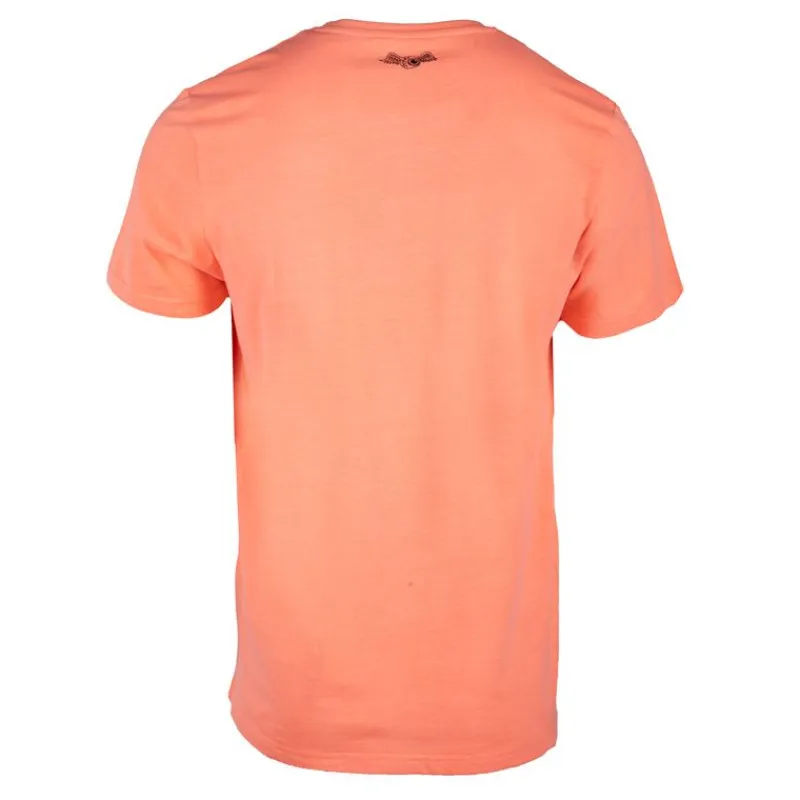 Hot Tee shirt fluo logo poitrine noir Homme Homme Tee Shirt