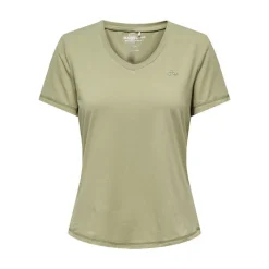 Online Tee shirt font life col V regular fit Femme Femme Tee Shirt|Haut, Chemise