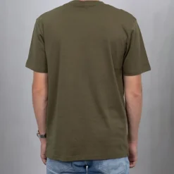 Hot Tee shirt grand logo regular col rond Homme Homme Tee Shirt|Vetements De Sports Homme