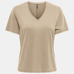 Clearance Tee shirt hannah regular fit décolleté V humus Femme Femme Tee Shirt|Haut, Chemise