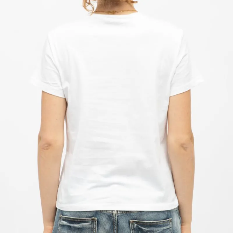 Tee shirt imprimé coloré Bisous col rond manches courtes tara Femme Femme Haut, Chemise|Tee Shirt