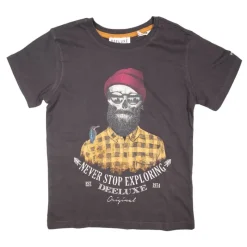 Hot Tee shirt imprimé devant Enfant Enfant Tee Shirt