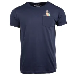 Sale Tee shirt imprimé perroquet magenta Homme Homme Tee Shirt