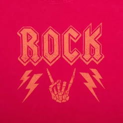 Sale Tee shirt imprimé Rock Femme Femme Haut, Chemise|Tee Shirt