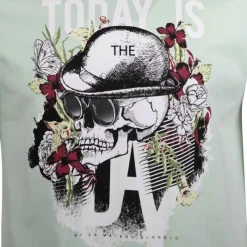 Discount Tee shirt imprimé today is the day mega Homme Homme Tee Shirt