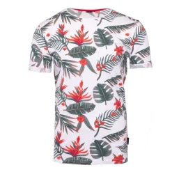 Outlet Tee shirt imprimé tropical monet Homme Homme Tee Shirt