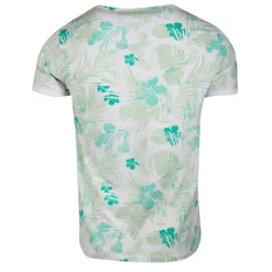 Sale Tee shirt imprimé tropical avec poche maestro Homme Homme Tee Shirt