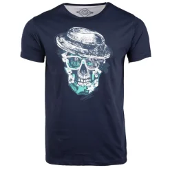 Online Tee shirt imprimé tête de mort modovi Homme Homme Tee Shirt