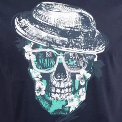 Online Tee shirt imprimé tête de mort modovi Homme Homme Tee Shirt