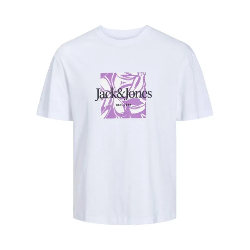 Tee shirt La fayette imprimé forme plantes Homme Homme Tee Shirt