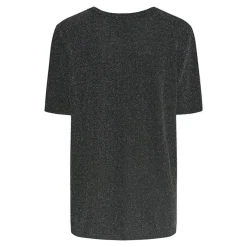 Online Tee shirt Lina pailleté loose lurex Femme Femme Haut, Chemise|Tee Shirt