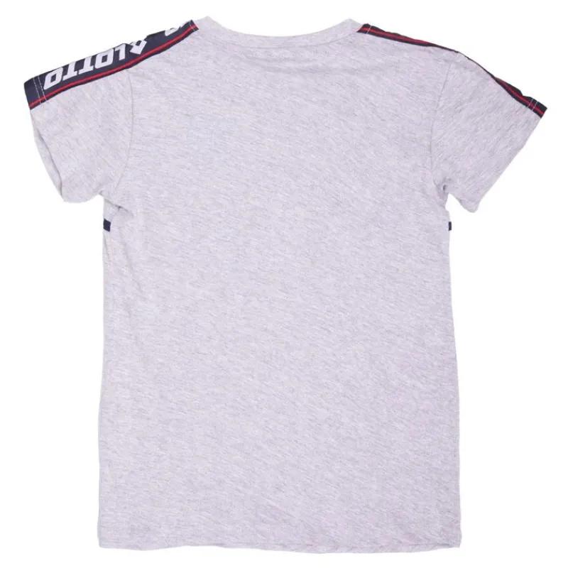 Sale Tee shirt logo brodé avec liseré poitrine Enfant Enfant Tee Shirt