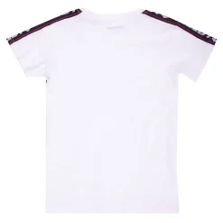 Clearance Tee shirt logo brodé avec liseré poitrine Enfant Enfant Tee Shirt