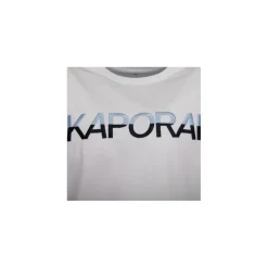 Sale Tee shirt logo brodé bi color Danison Homme Homme Tee Shirt