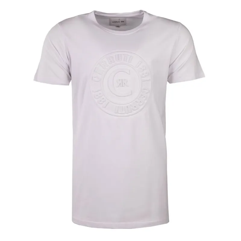 Online Tee shirt logo en relief brenzone Homme Homme Tee Shirt