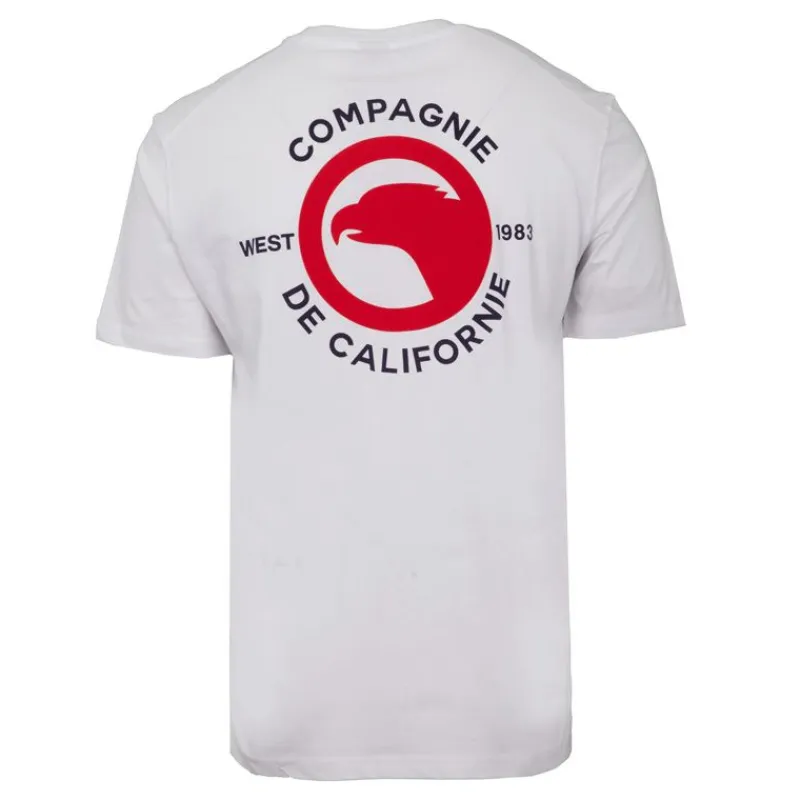 Sale Tee shirt logo rouge col ras de cou manches courtes Homme Homme Vetements De Sports Homme|Tee Shirt