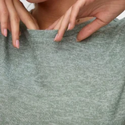 Clearance Tee shirt maille Brianna col rond Femme Femme Haut, Chemise|Tee Shirt